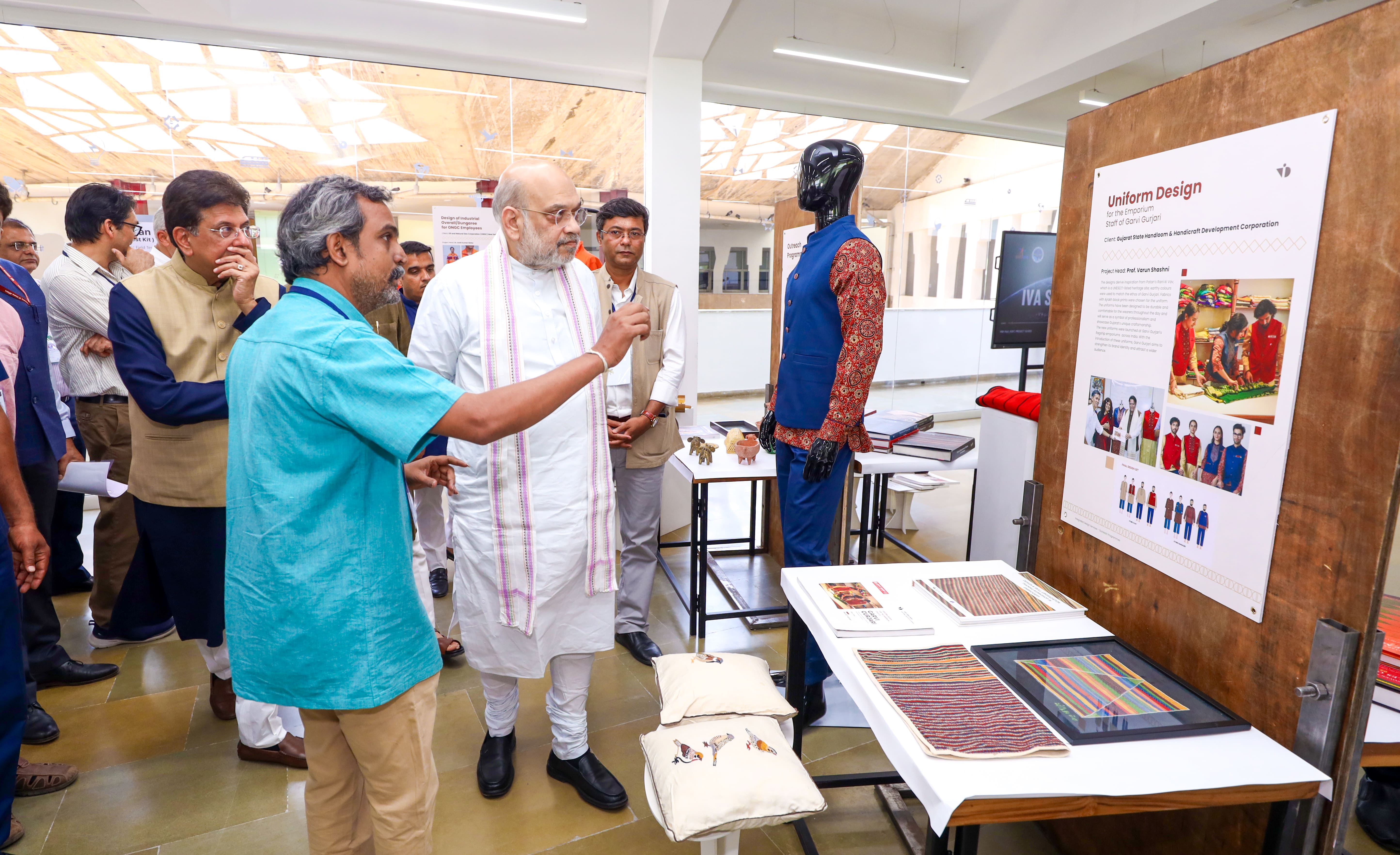 Union Home Minister and Minister of Cooperation Shri Amit Shah inaugurates Innovation & Incubation Centre at National Institute of Design (NID) in Ahmedabad