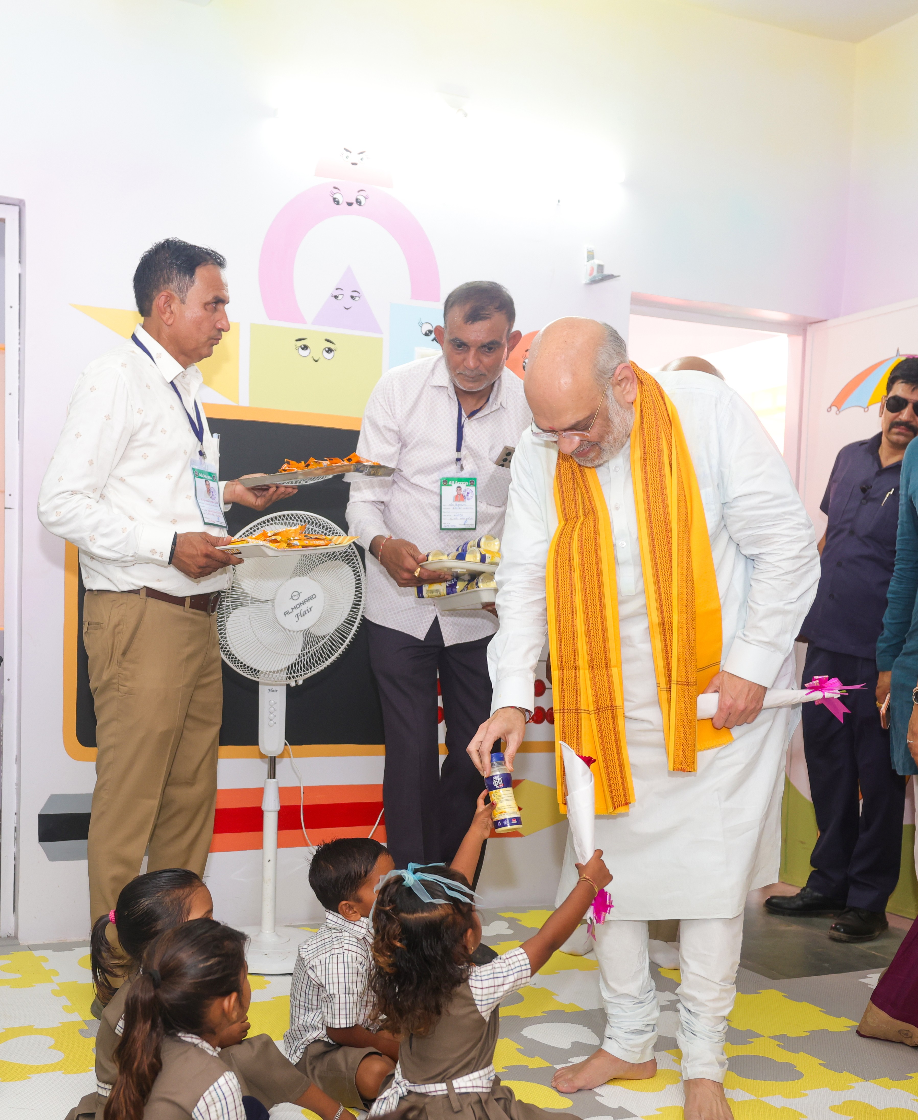 Union Home Minister and Minister of Cooperation Shri Amit Shah today inaugurated and laid the foundation stone for several development projects worth ₹340 crore in Sonipur, Gandhinagar.  