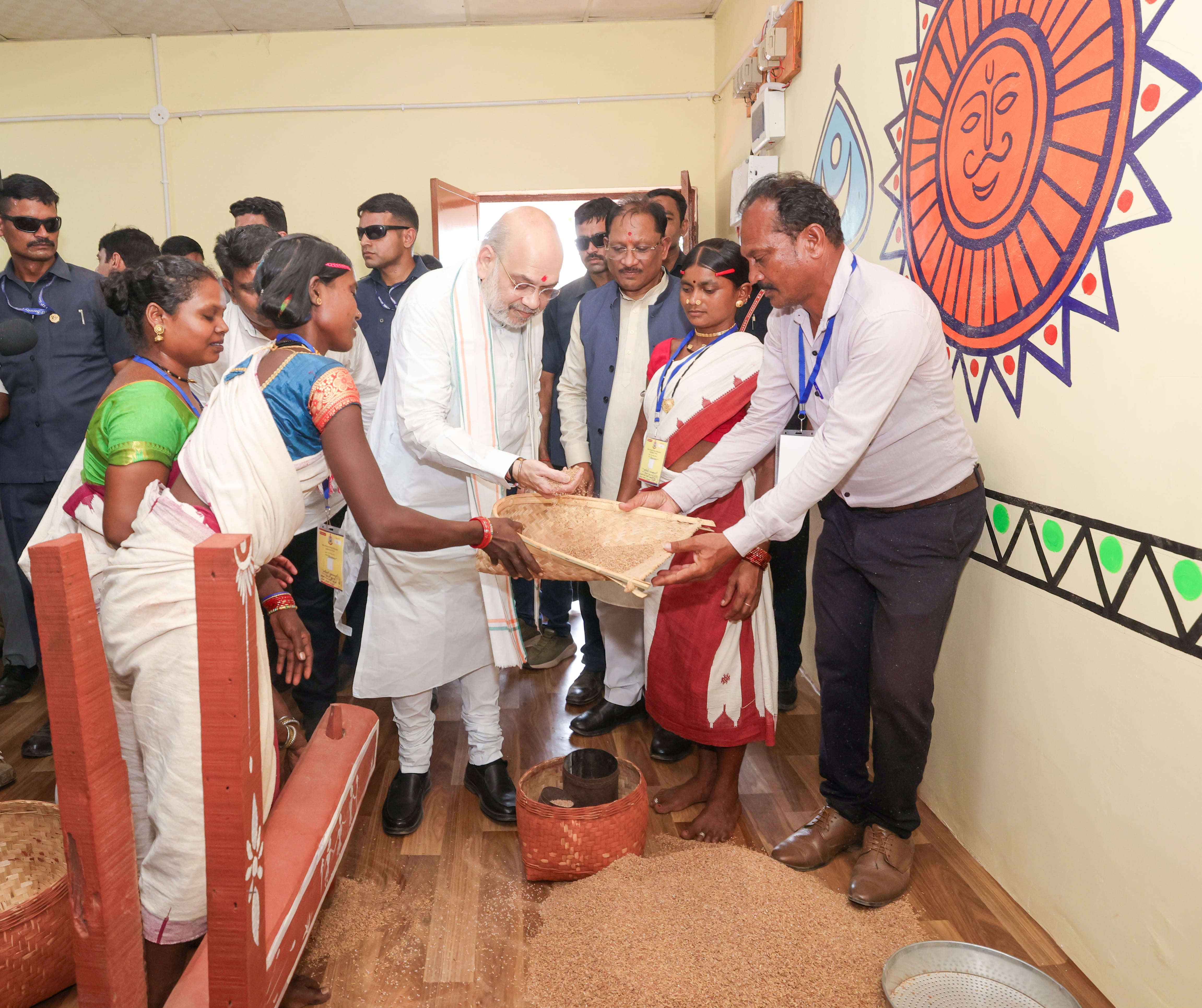 Union Home Minister and Minister of Cooperation Shri Amit Shah inaugurated the Jan Seva Kendra (CSC) in Bastar, Chhattisgarh