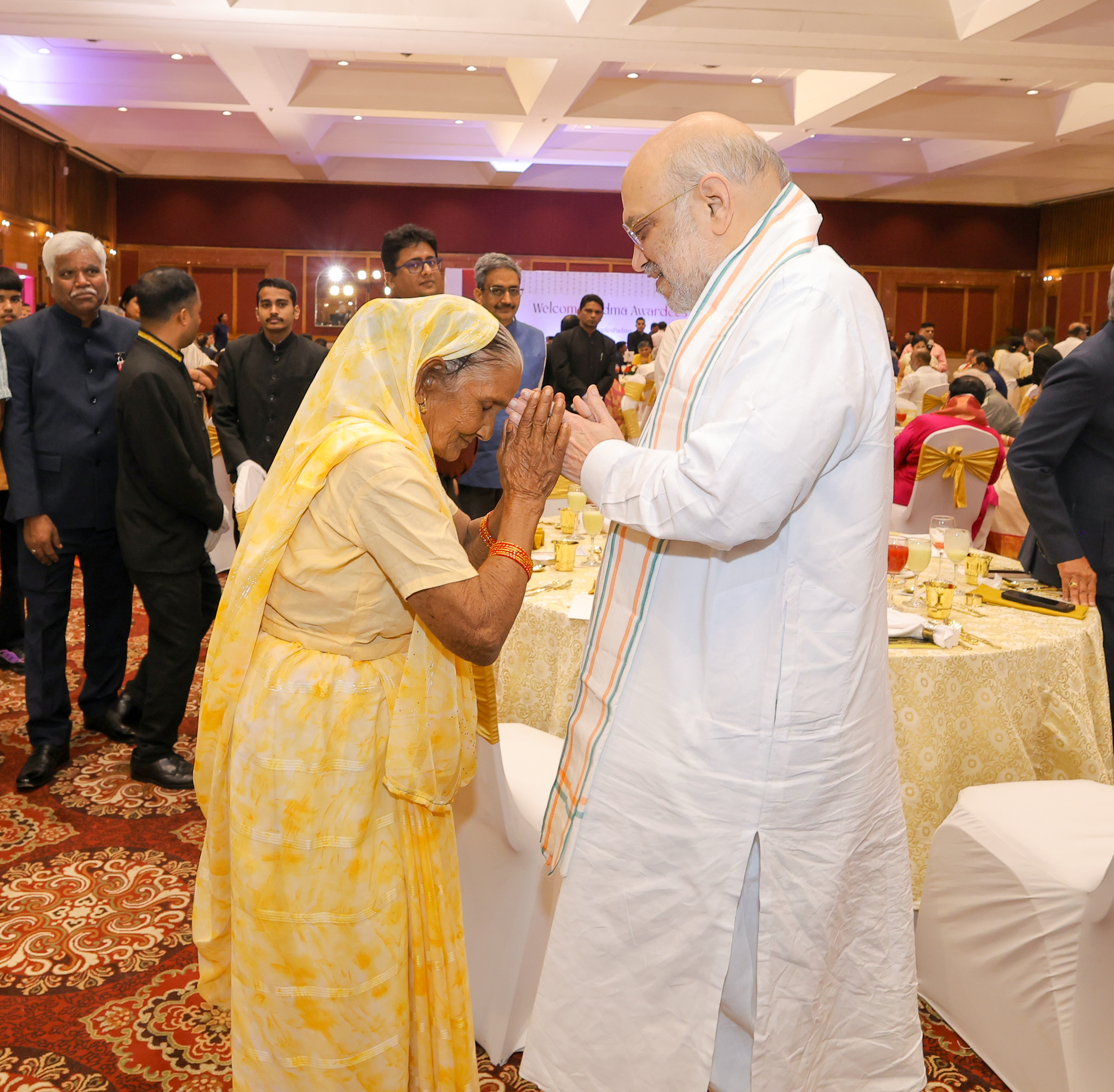 Union Home Minister And Minister of Cooperation Shri Amit Shah Hosted a dinner for the Padma Awardees of 2026.