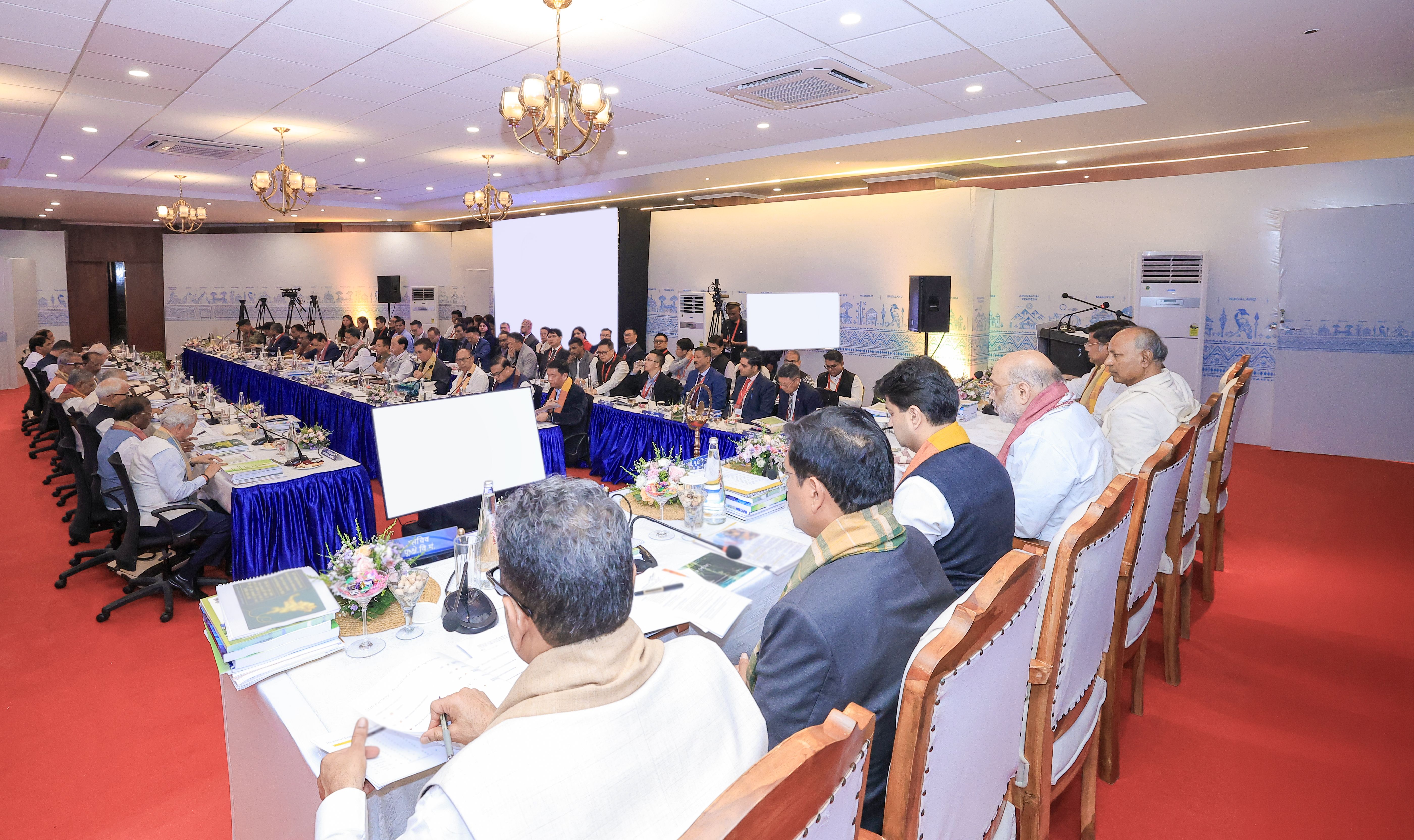 Union Home Minister and Minister of Cooperation, Shri Amit Shah chairs 73rd Plenary Session of North Eastern Council (NEC) in Shillong, capital of Meghalaya