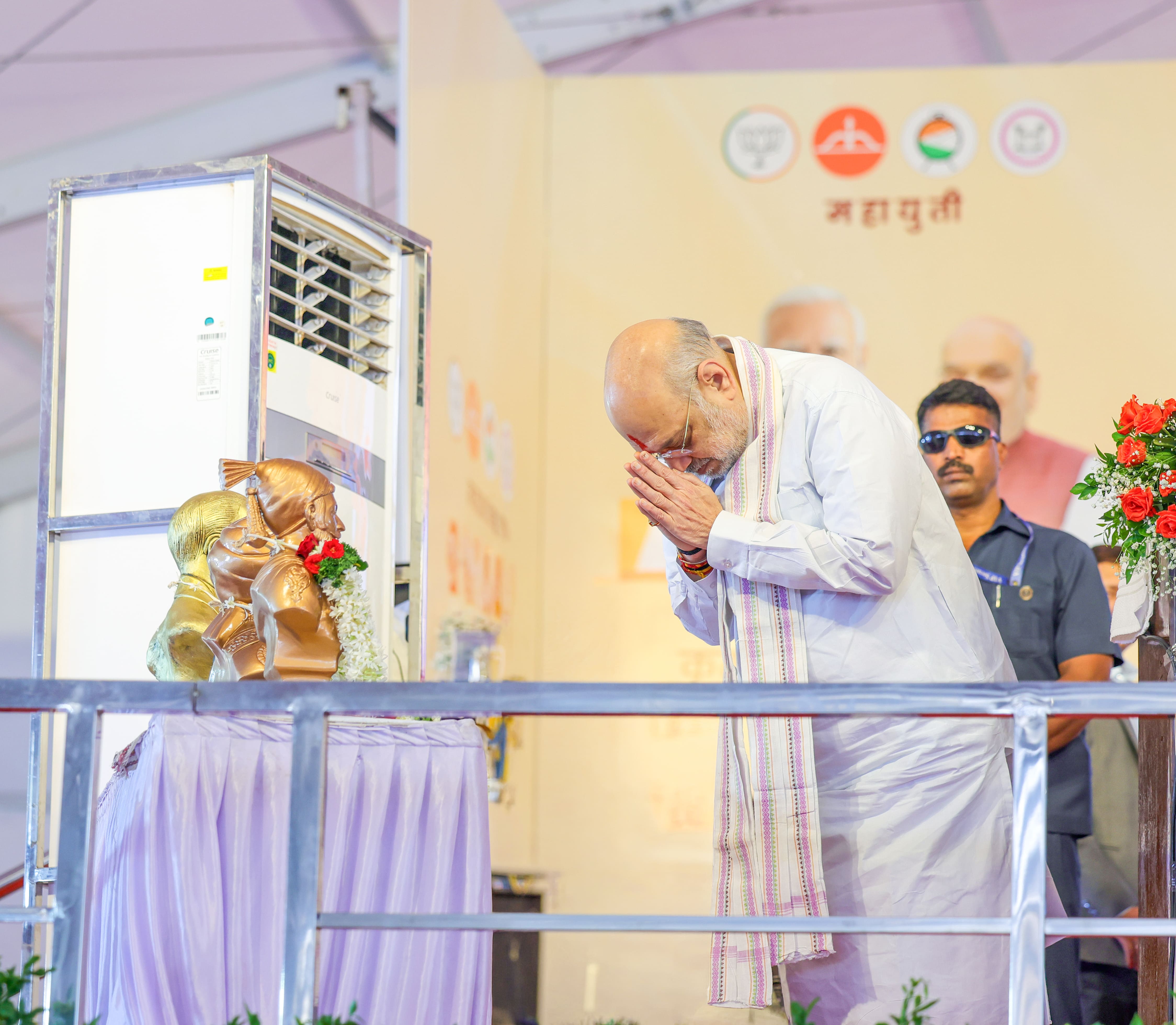 Union Home Minister and Minister of Cooperation Shri Amit Shah Interacted with the people of Maharashtra in the sacred land of Kolhapur, blessed by Maa Mahalakshmi Ambabai, and highlighted the unprecedented achievements of the past 12 years under Prime Mi
