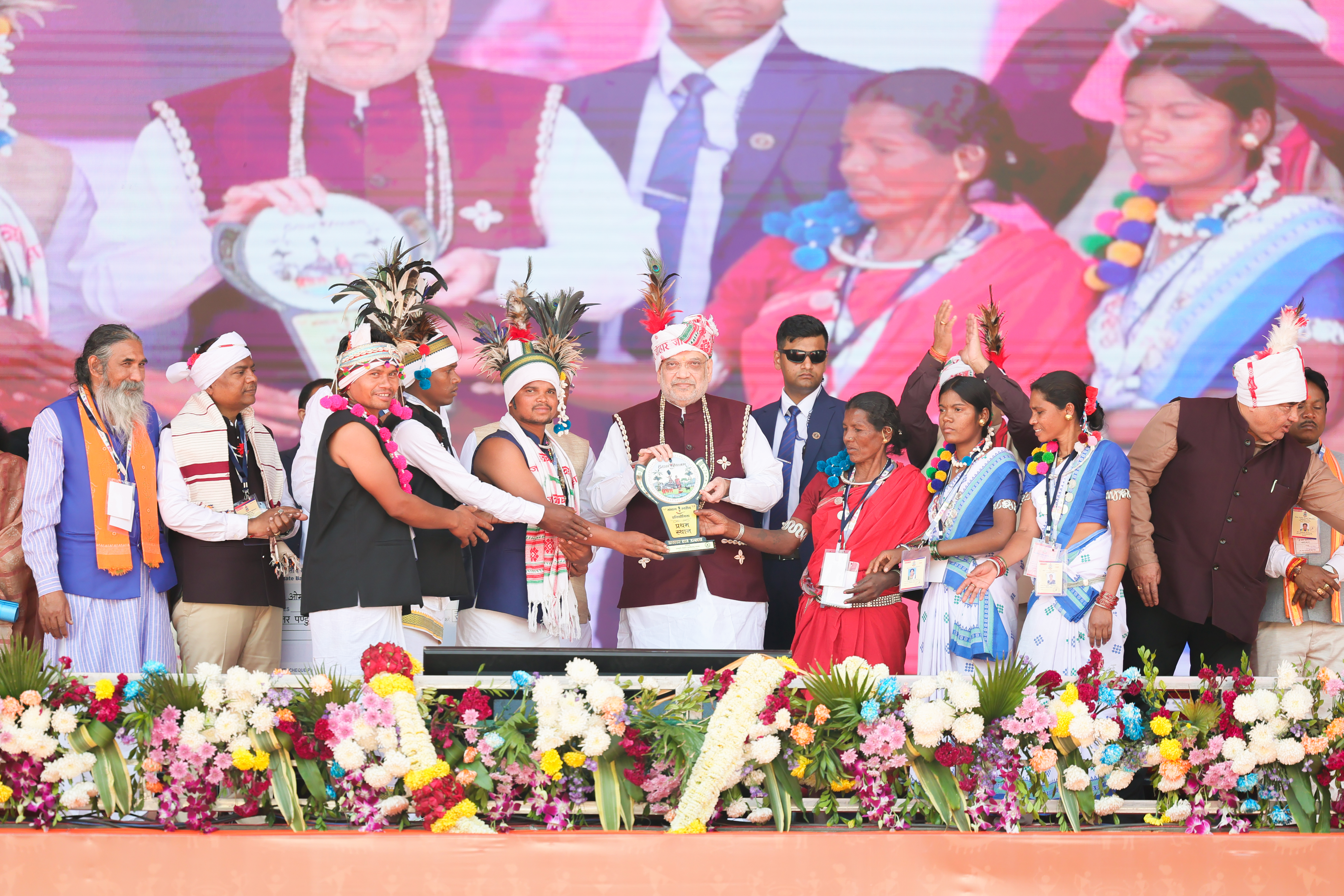 Shri Amit Shah, attends the closing ceremony of Bastar Pandum 2026 in Jagdalpur Chhattisgarh today as the Chief Guest