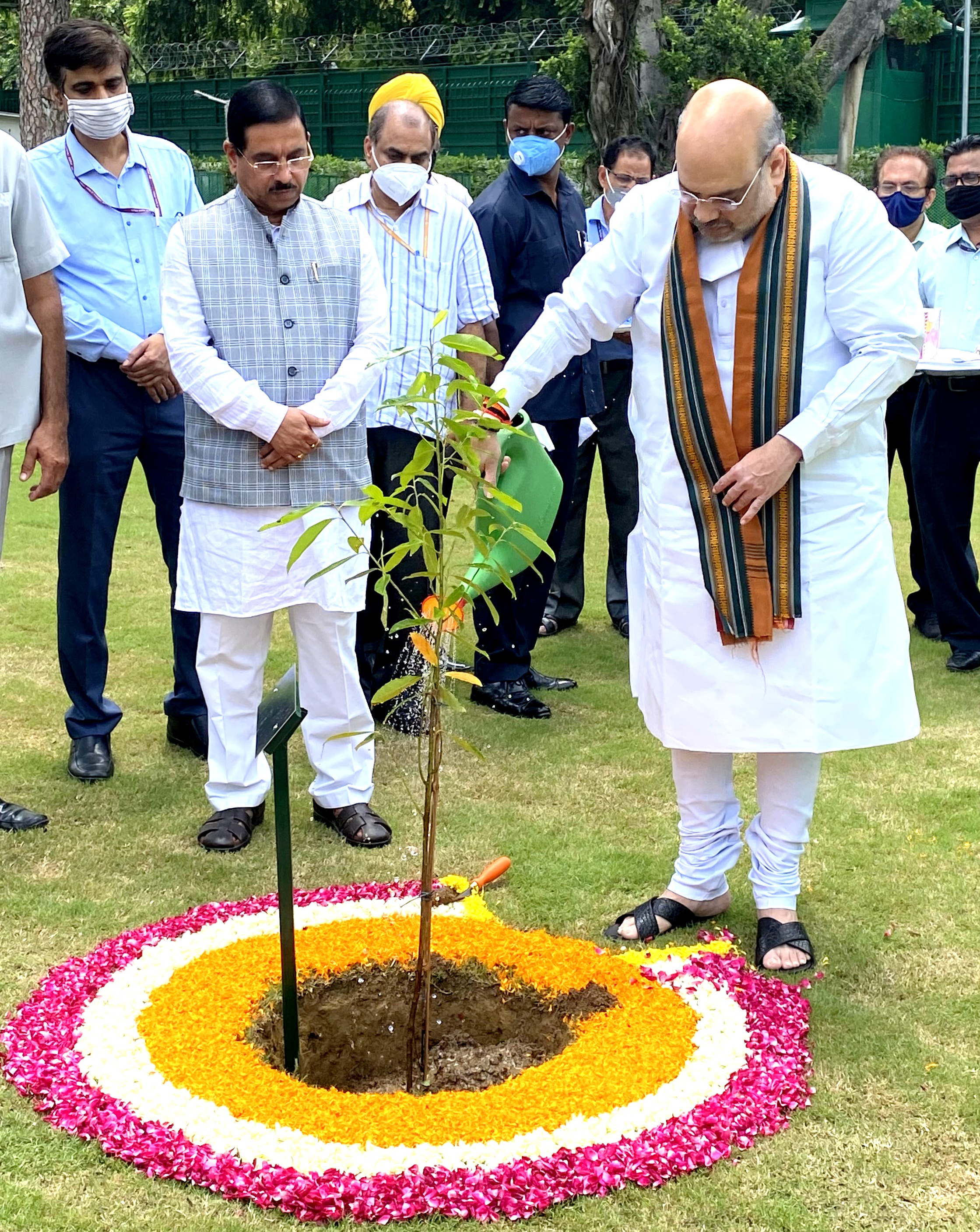 Shri Amit Shah launched the Tree Plantation