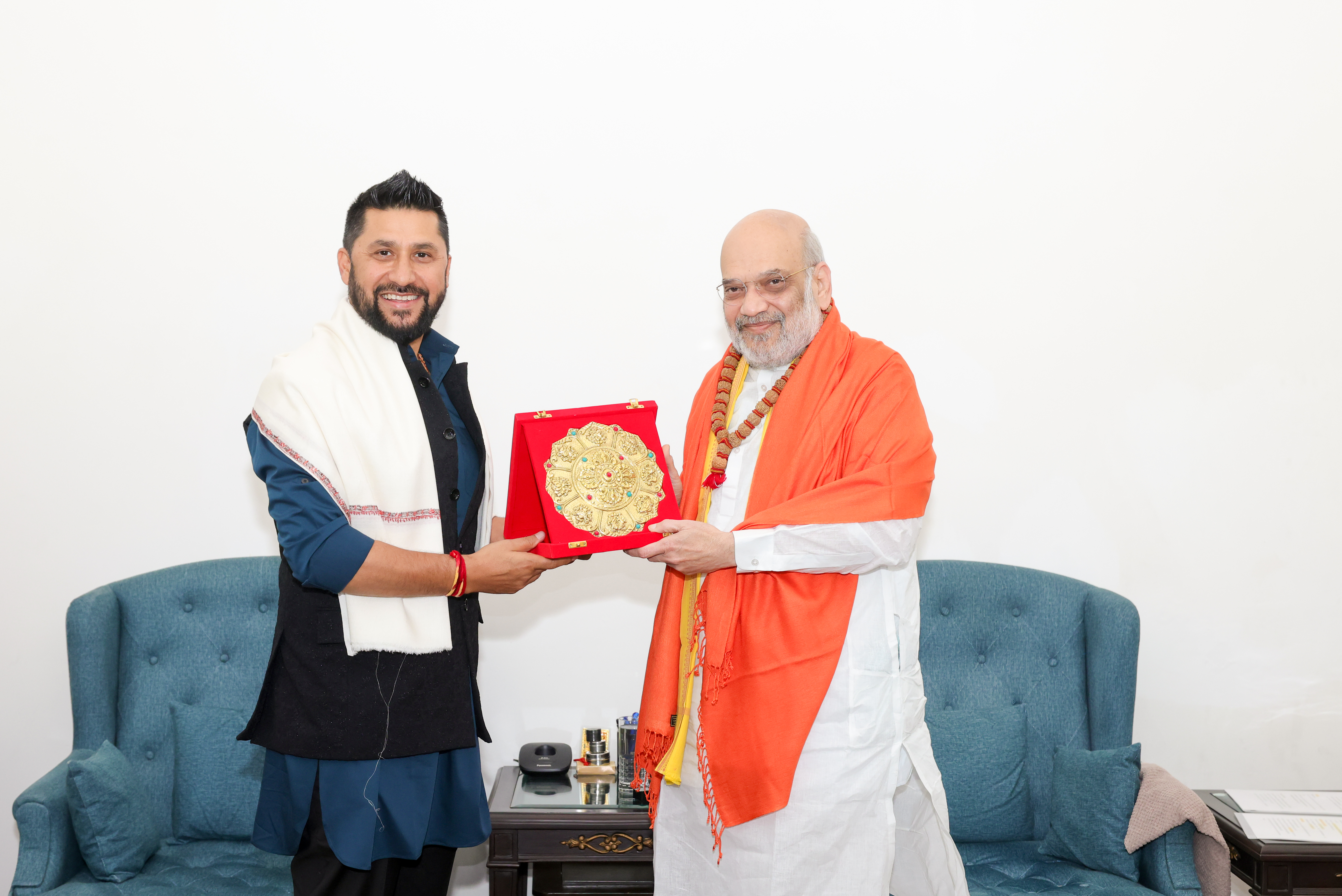 Shri Amit Shah holds a meeting with the Nepalese delegation led by Shri Rabi Lamichhane, Chairman, Rastriya Swatantra Party (RSP), in New Delhi